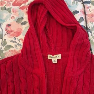 St Johns Bay Hooded Cardigan Xl 